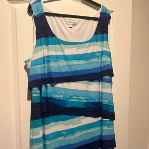 Avenue 26/28 Layered Maxi Dress